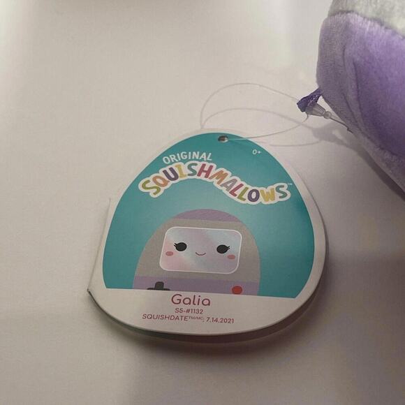 Squishmallows 5" Galia HAND HELD GAME PLUSH NEW - Picture 2 of 2